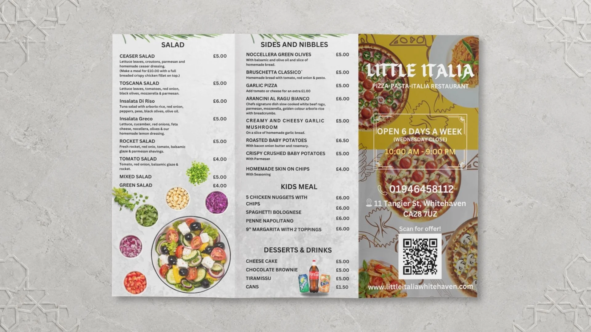 Little Italia design project view